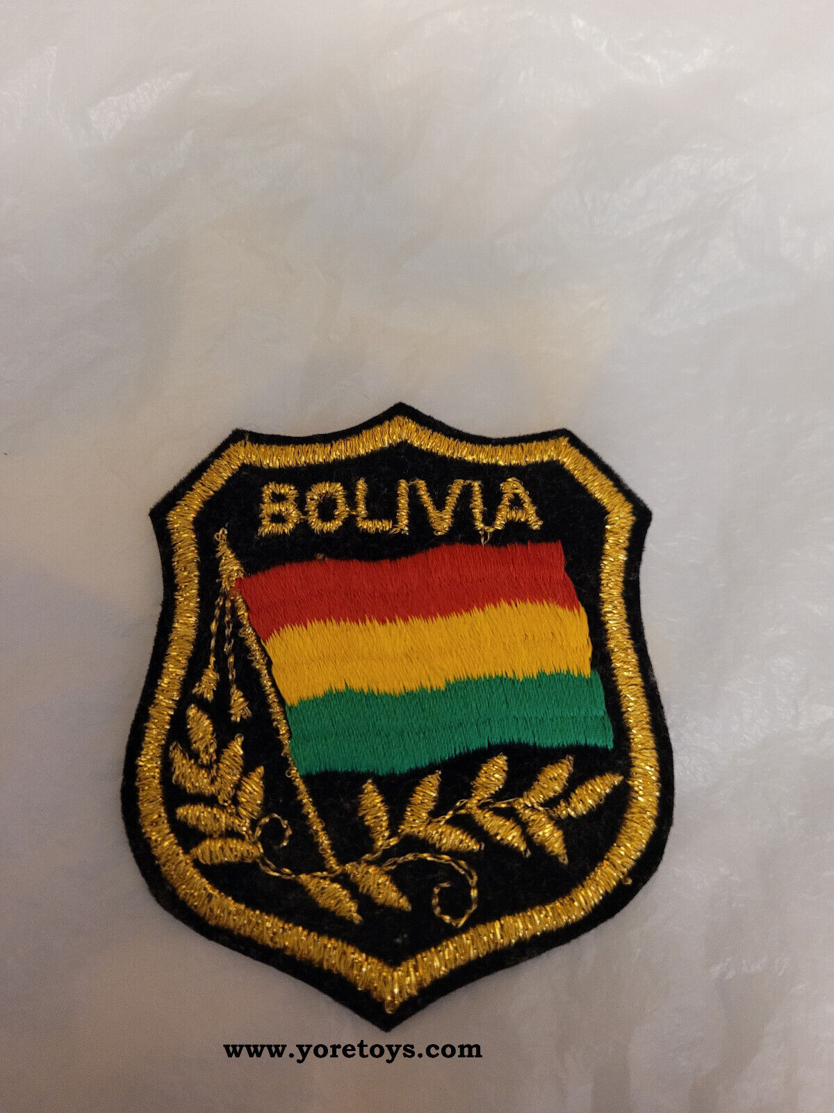 Original Bolivia Flag Patch