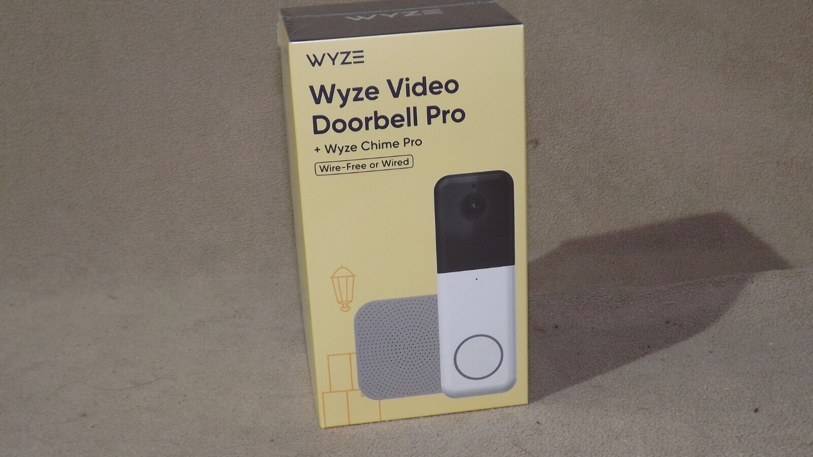 Wyze Video Doorbell Pro with Chime Pro WWVDP-RB White