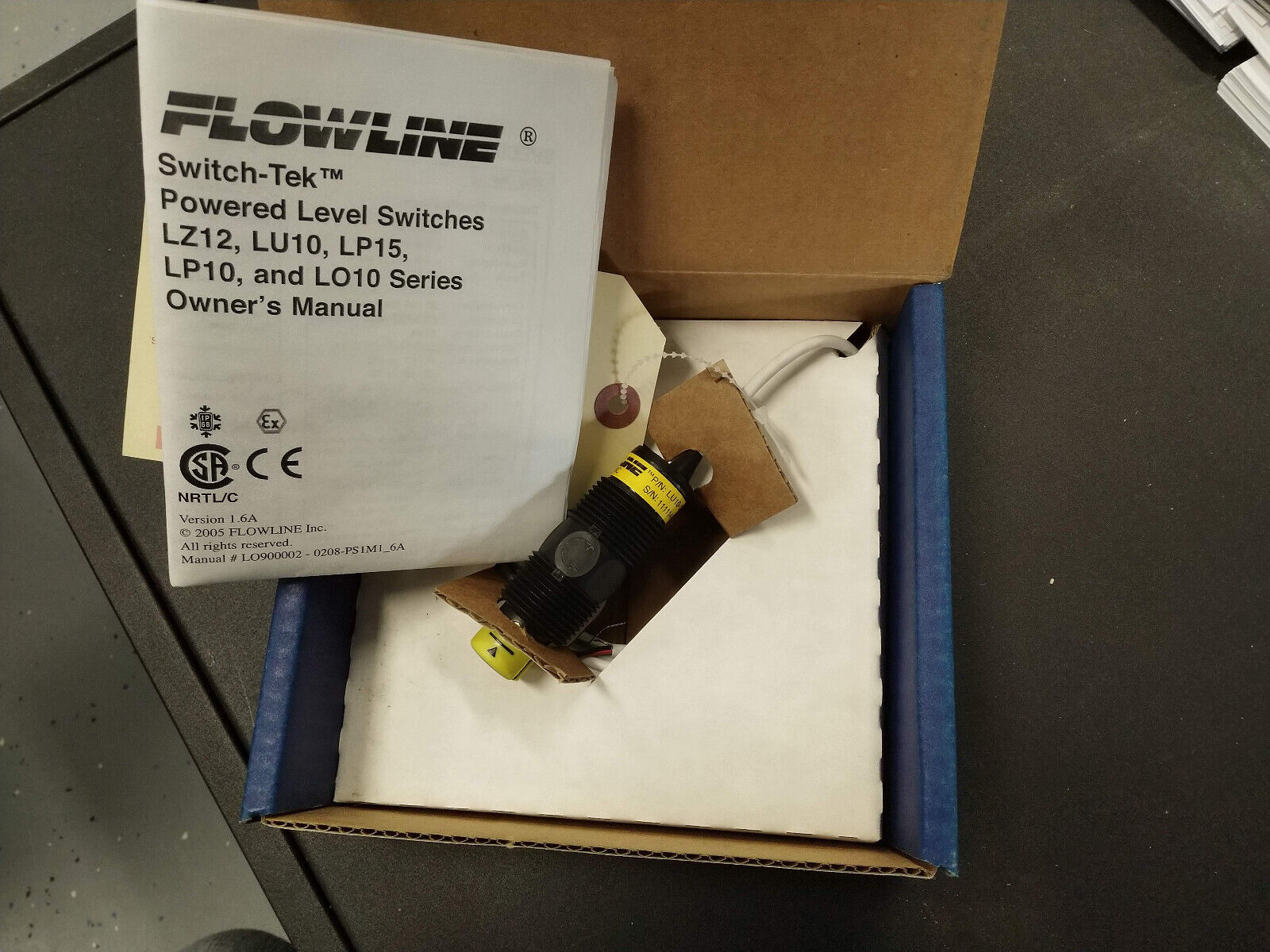 LU10-1305 Flowline Switch-Tek Ultrasonic Level Switch **New In Box**
