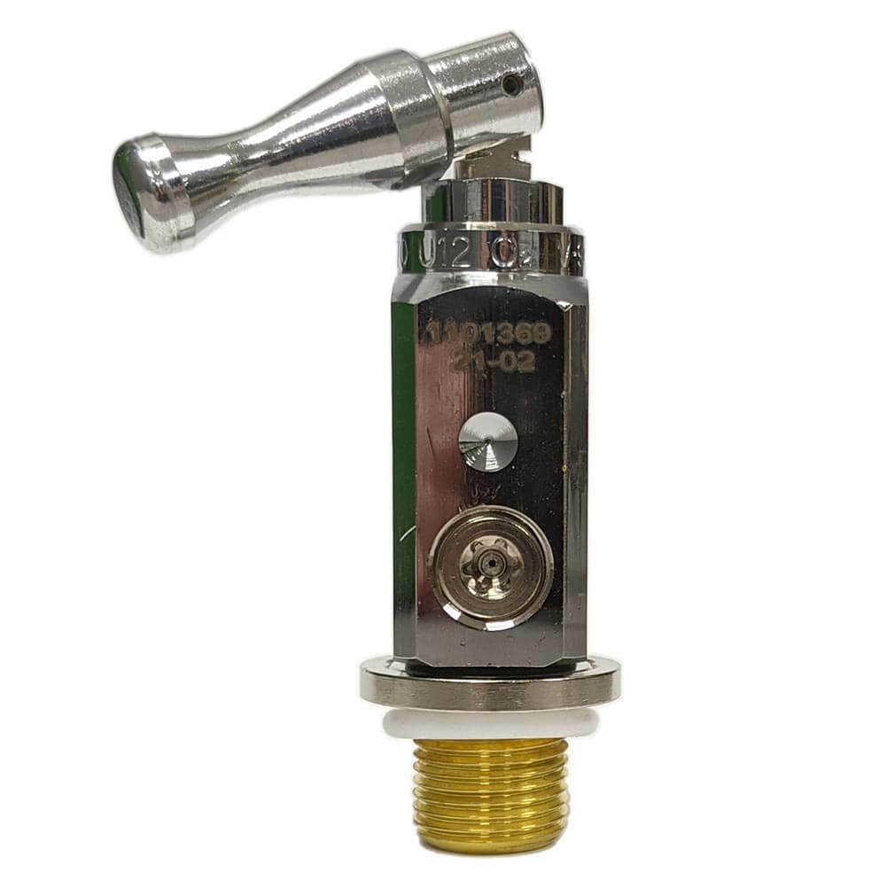Cavagna Medical Oxygen Cylinder Toggle Valve Sherwood CGA870 .750 UNF 3360 PSI