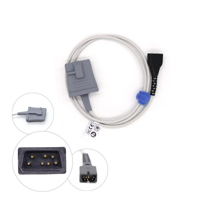 Fit For NONIN SpO2 Sensor Silicone Soft Probe Blood Oxygen Saturation Sensor