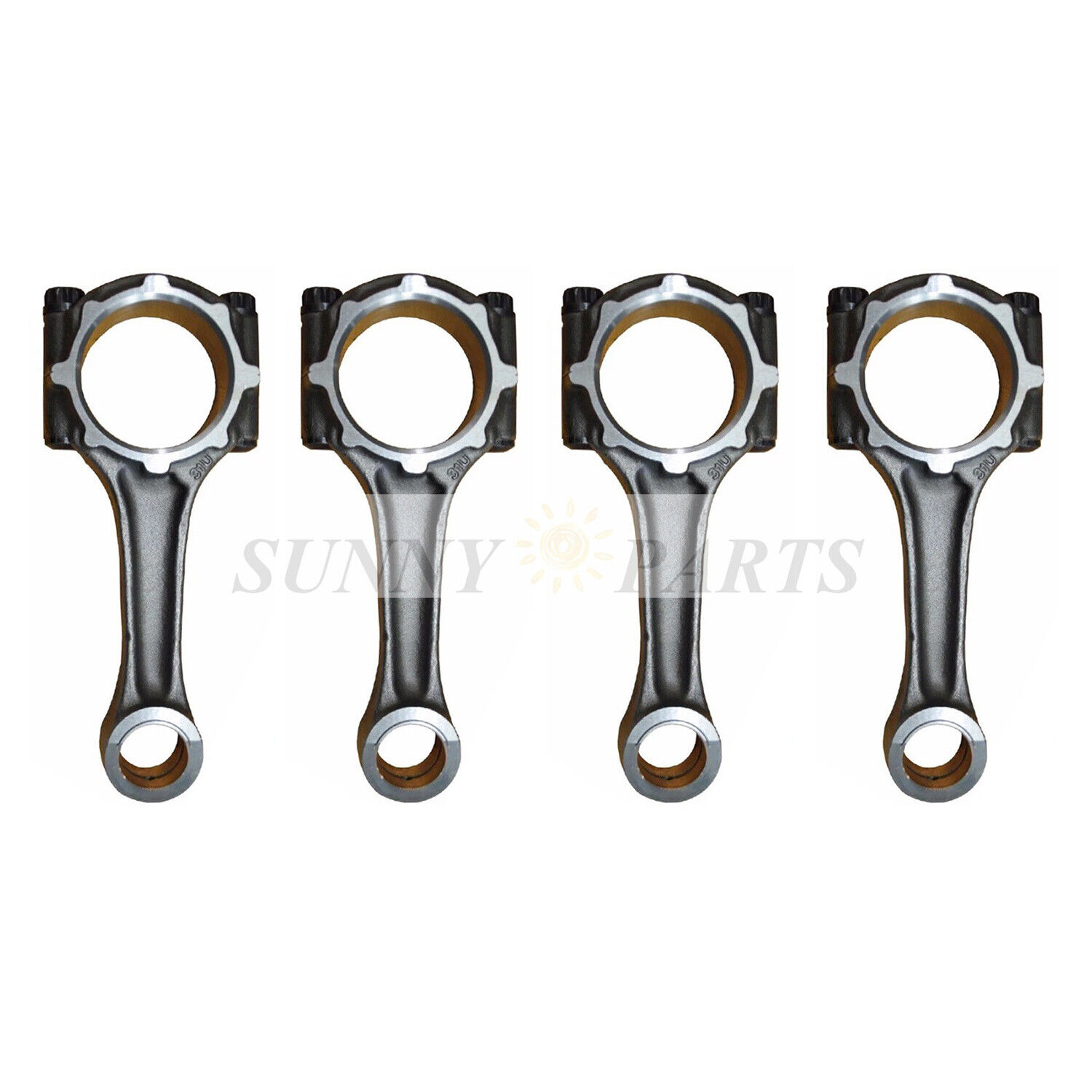 4 x Connecting Rods 12100-0W802 fits for Nissan TD27 Engine