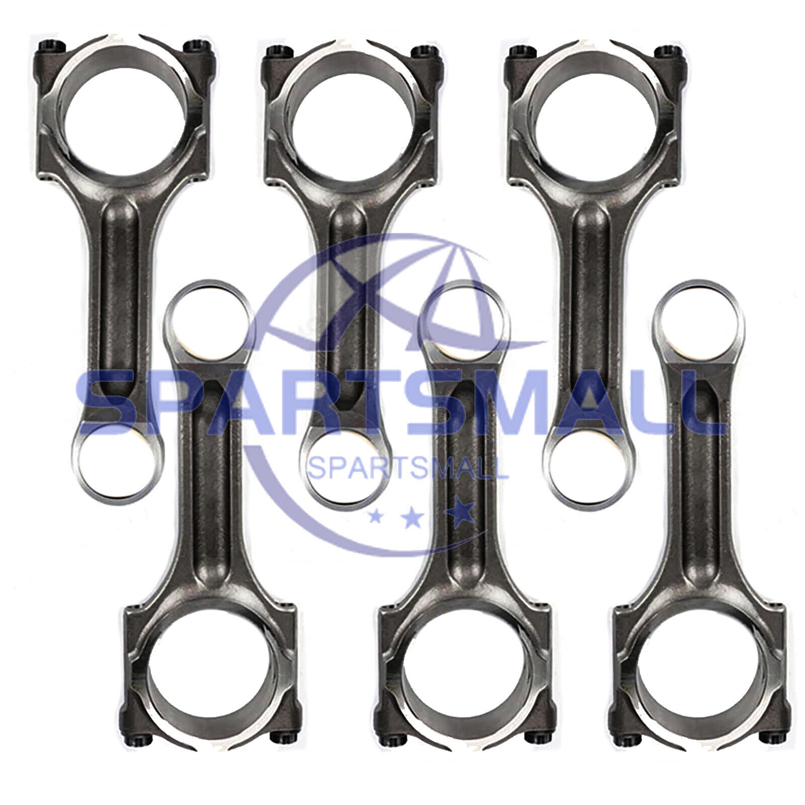 6X Connecting Rod 213-3193 2133193 for CAT 3126 C7 3114 3116 Engine