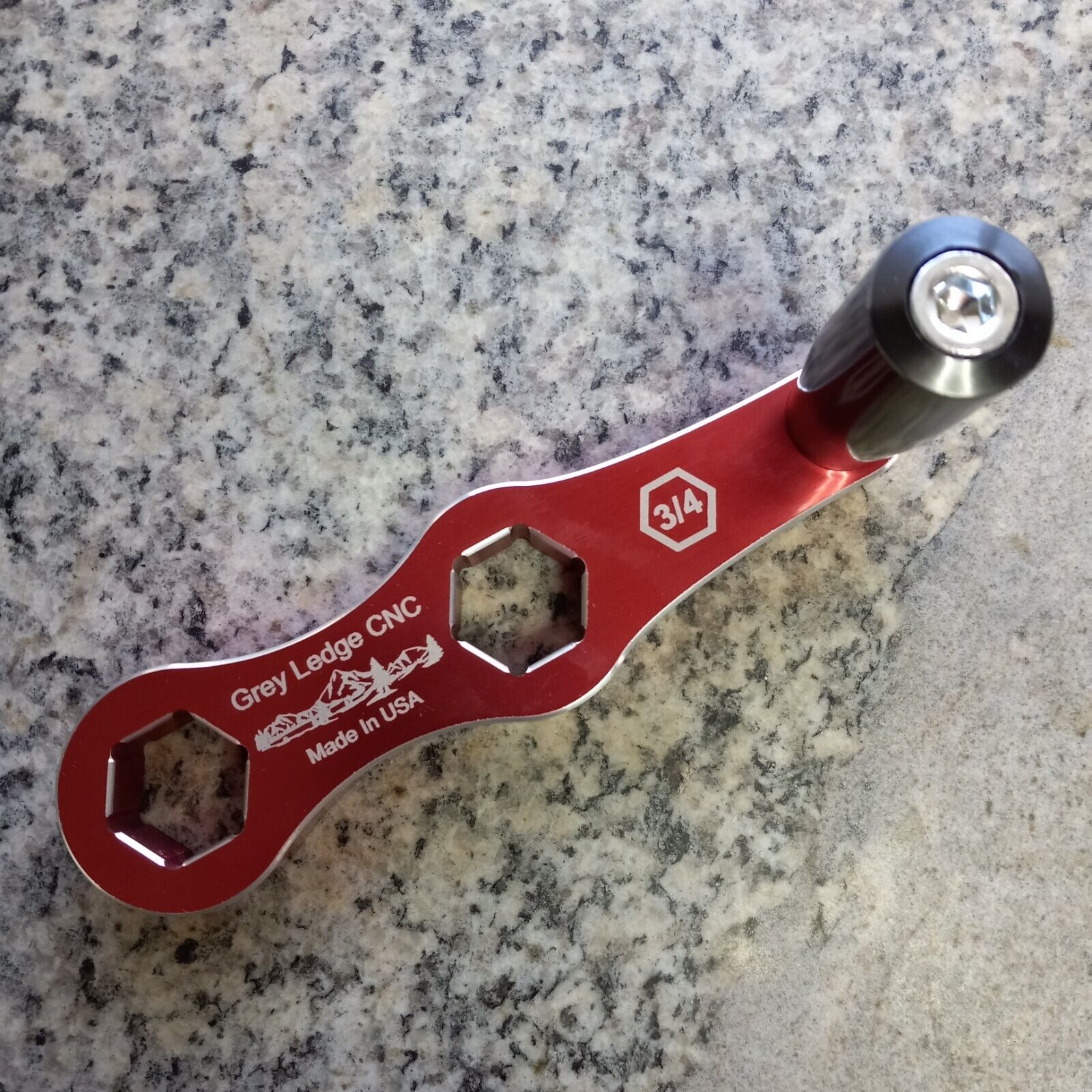 Speed vise handle for 3/4 mill vise for Tormach, Bridgeport, or Kurt and more