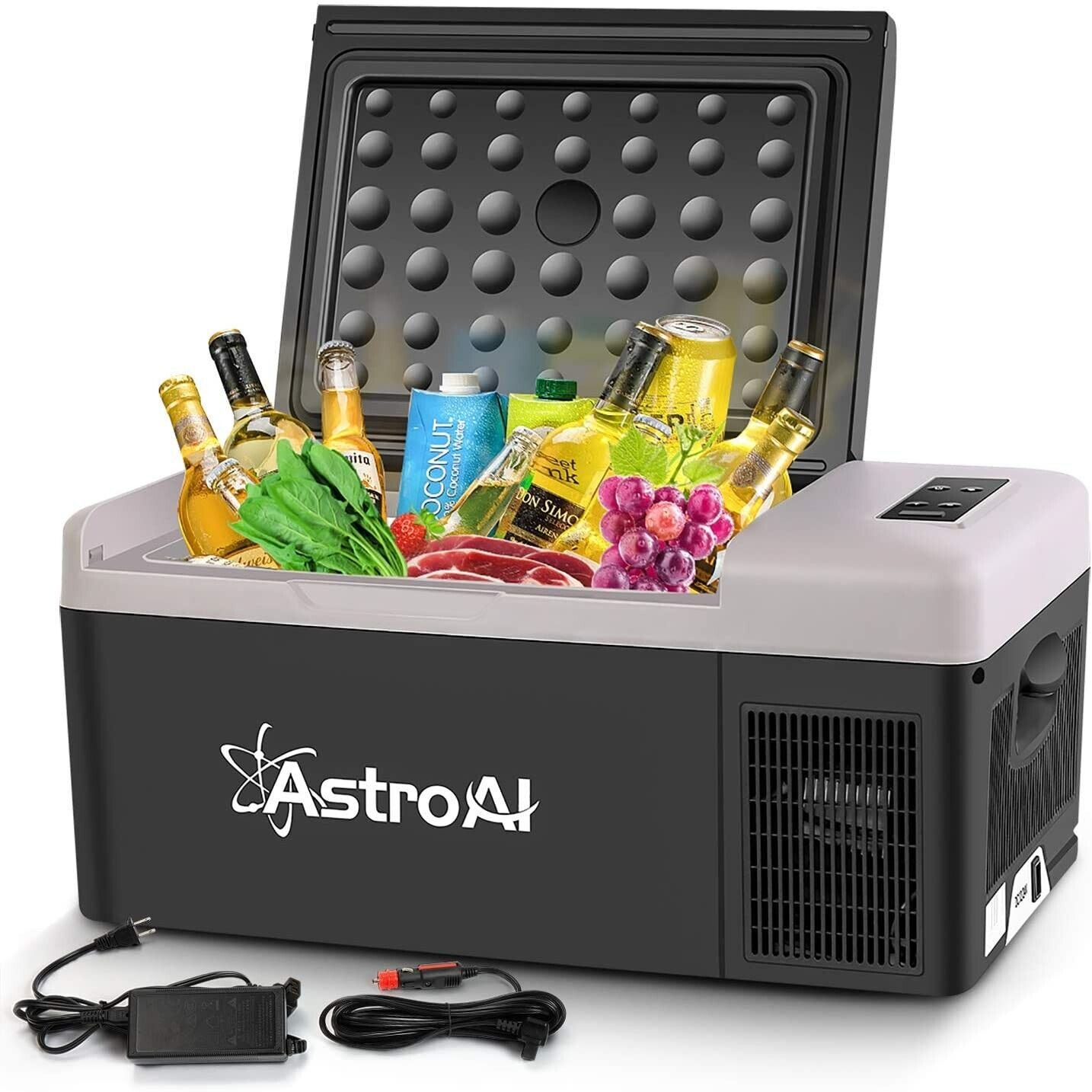 AstroAI 15 Liter Portable Freezer/Refrigerator - 12V/120V (Refurb)