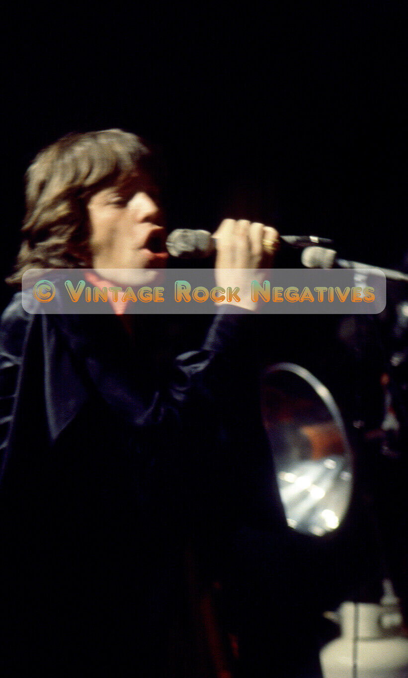 ROLLING STONES Altamont Dec 1969 Mick Jagger  - FINE ART ARCHIVAL 8.5x11 Photo