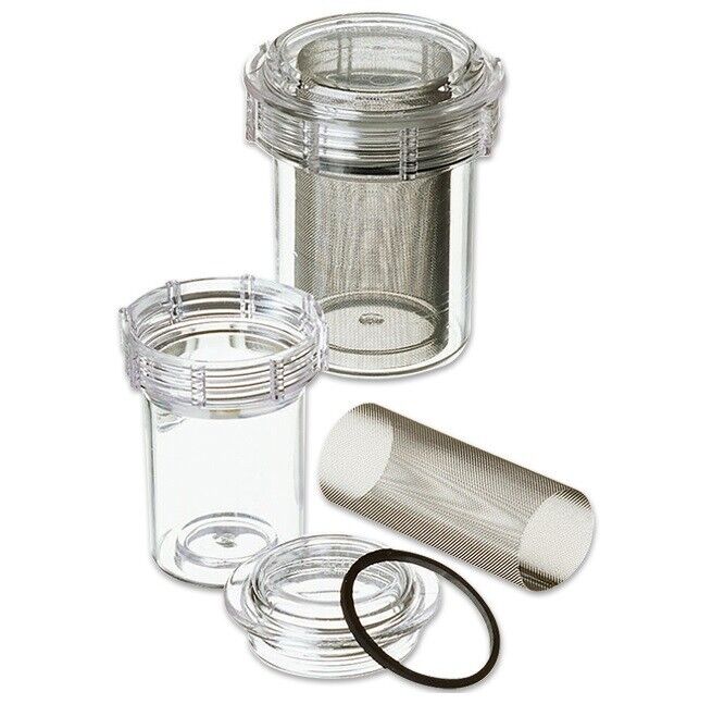 Dental Suction Evacuation Traps Debris Disposal Vacuum Filter (Like Evac-U-Trap)