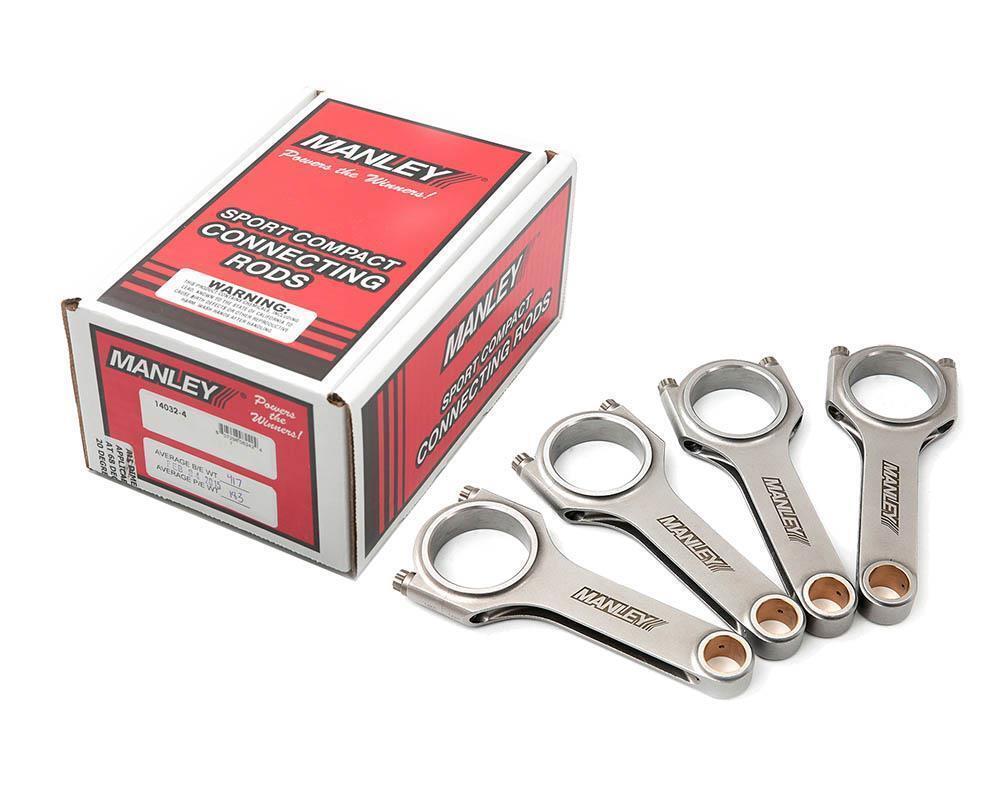 Manley H Beam Connecting Rod Set for Subaru Impreza WRX STI EJ18 EJ20 EJ22 EJ25