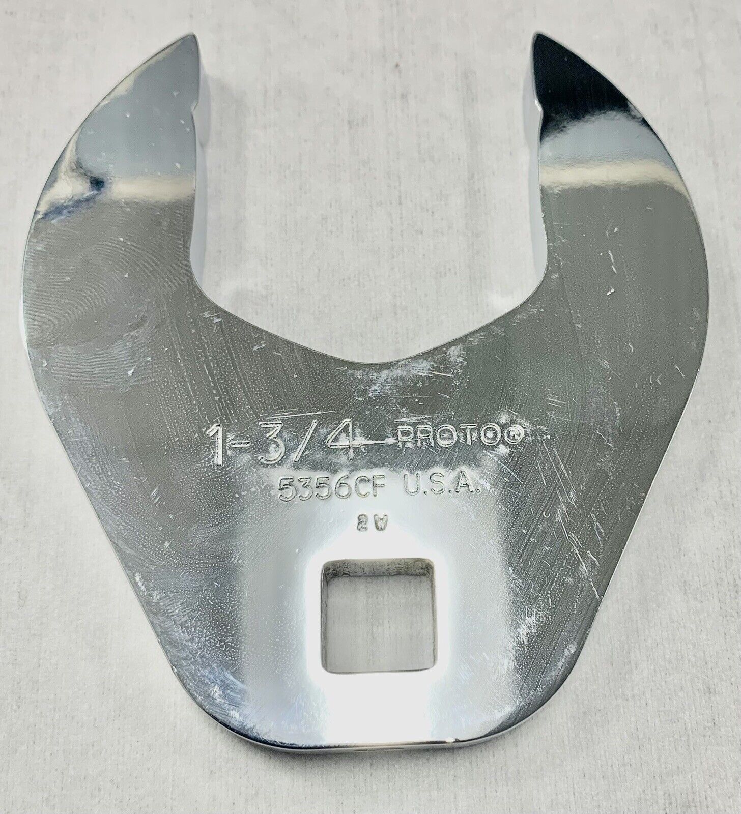 PROTO 1/2” Drive 1-3/4” Crowfoot Open/Box End Wrench J5356CF USA Crows Foot