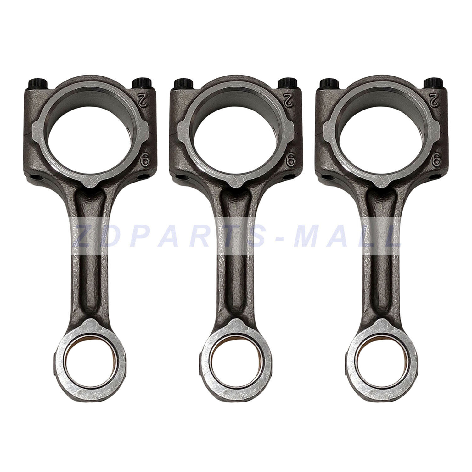 3pcs 16851-22010 16851-22017 Connecting Rods for Kubota D722 D782 D902 Engine