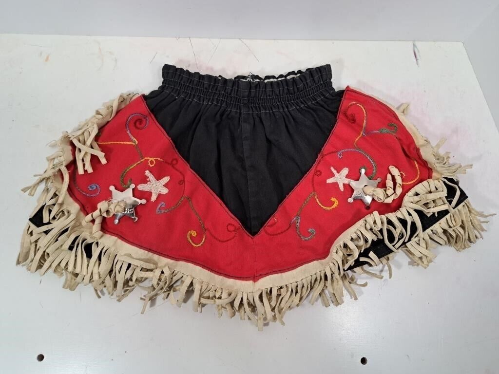 Vintage Cowgirl Skirt - Kids - Walls of Texas - SUPER CUTE!