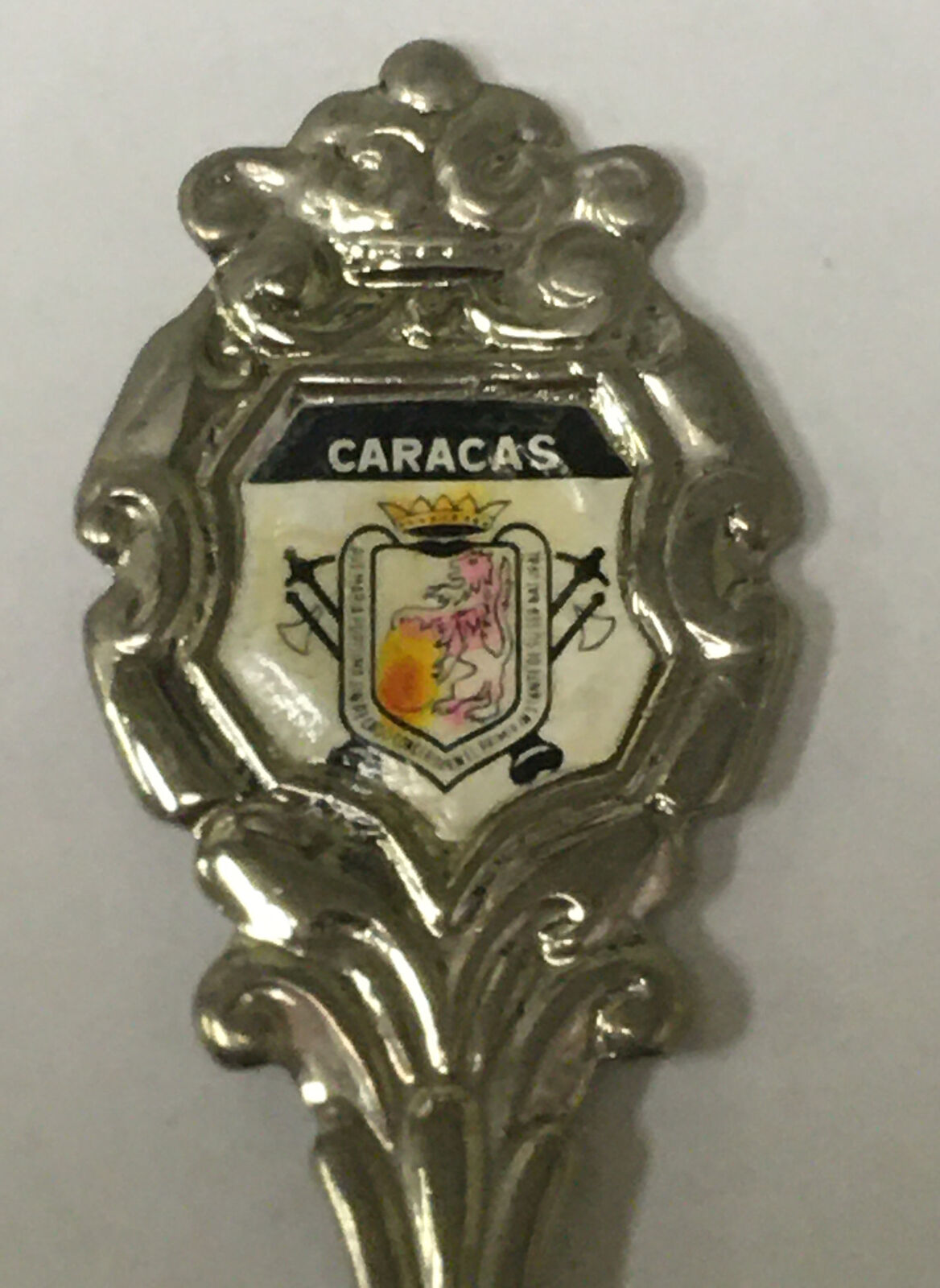 Vintage Souvenir Spoon Collectible Caracas Venezuela 5”