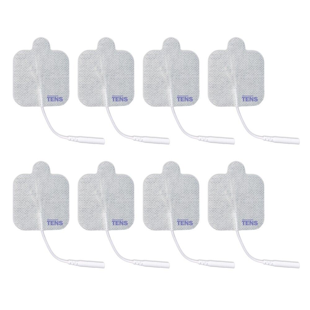 Discount TENS, 8 Premium electrode pads compatible for EMPI TENS units, 2