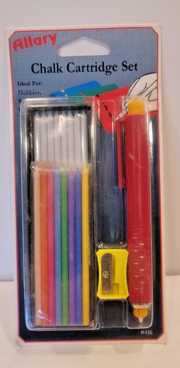 Allary Chalk Cartridge Set New in Sealed Package