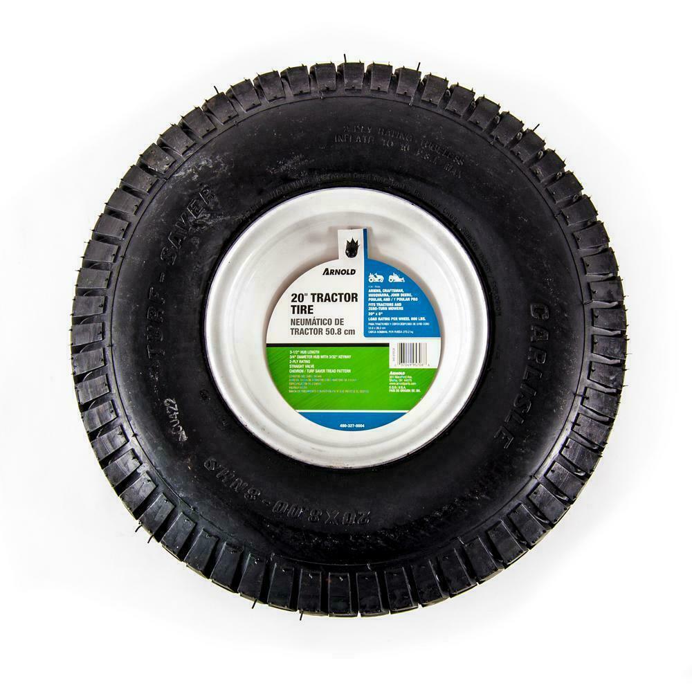 New Arnold 20 in. x 8 in. Rear Tractor Wheel for Pro Lawn and Garden Tractors