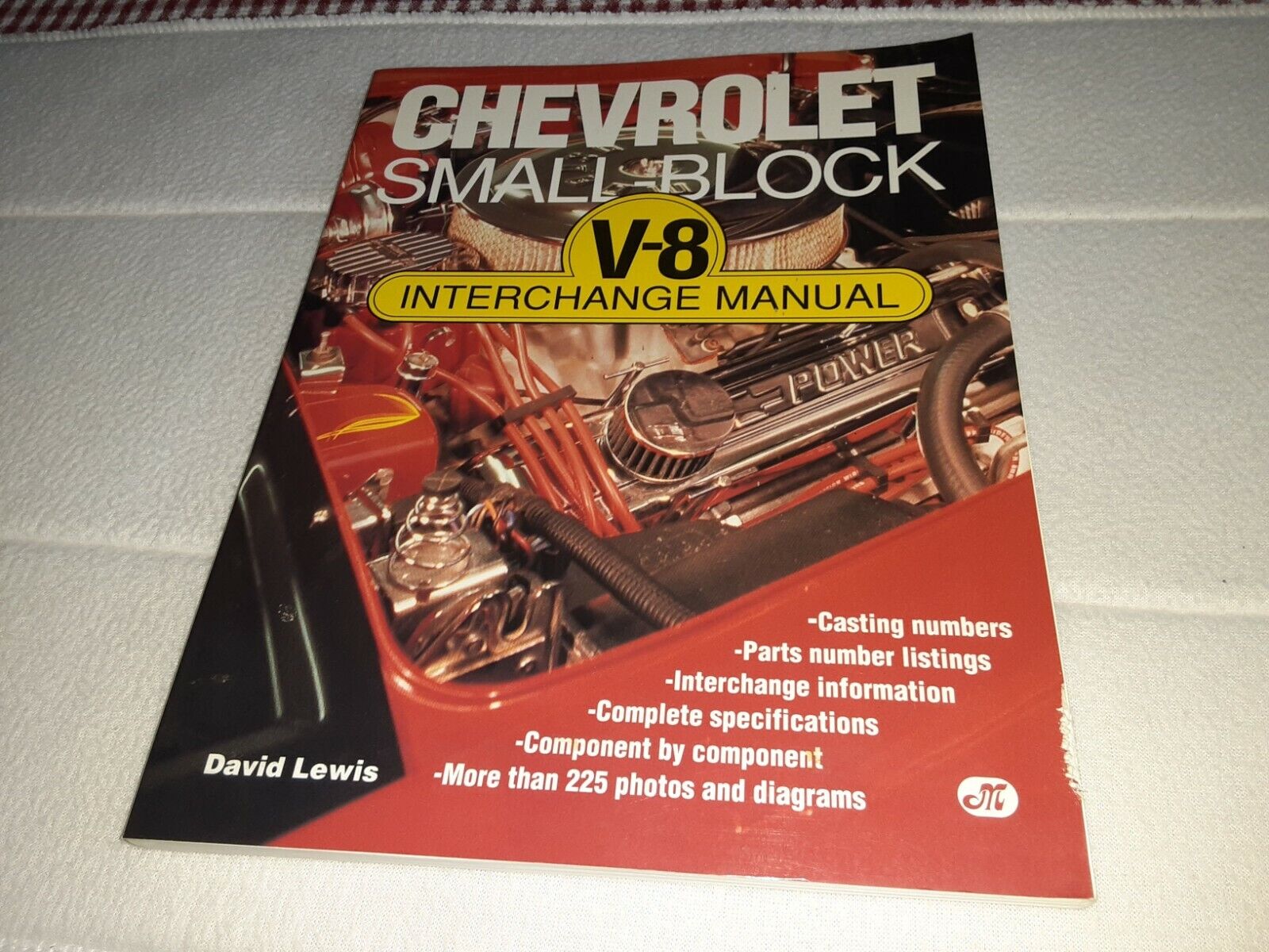 Vintage Chevrolet Small Block, V-8 Interchange Manual Book - David Lewis