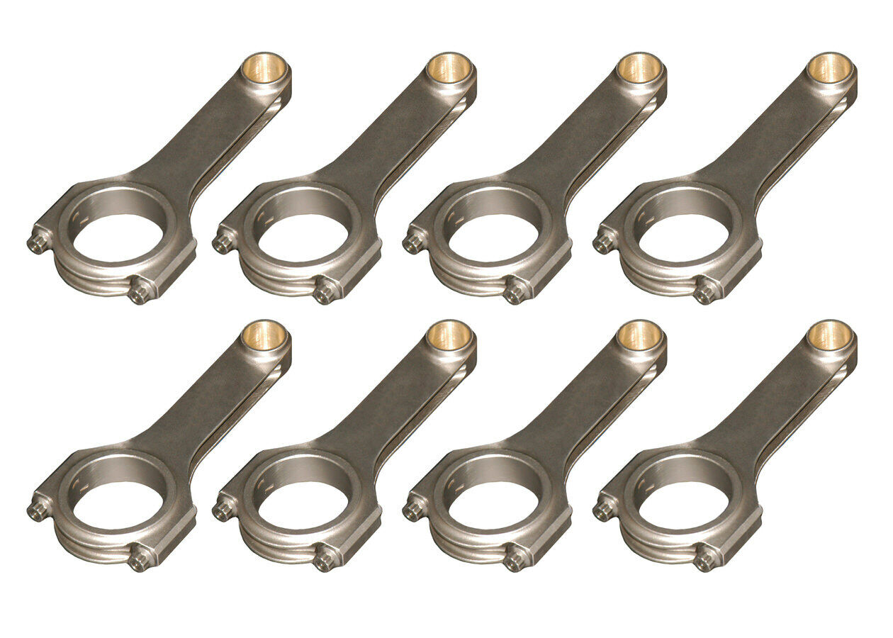 Eagle 6.135 In Forged H-Beam Connecting Rod Bbc 8 Pc P/N Crs61353d