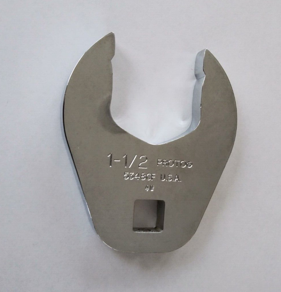 PROTO J5348CF Crowfoot wrench, 1/2 Drive, 1 1/2 Inch opening, New