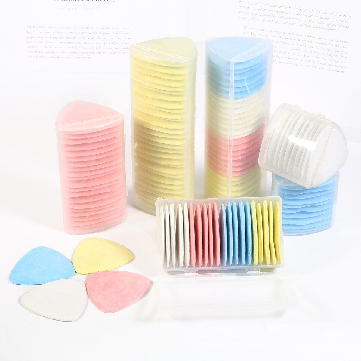 Erasable Tailor Chalk Marker Clothing Sewing Tools Needlework Accessories 10Pcs