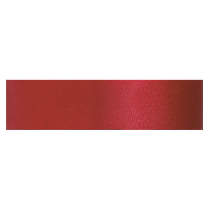 Culpitt SCARLET RED 3mm x 25m Double Faced Satin Ribbon Cake Decoration Craft