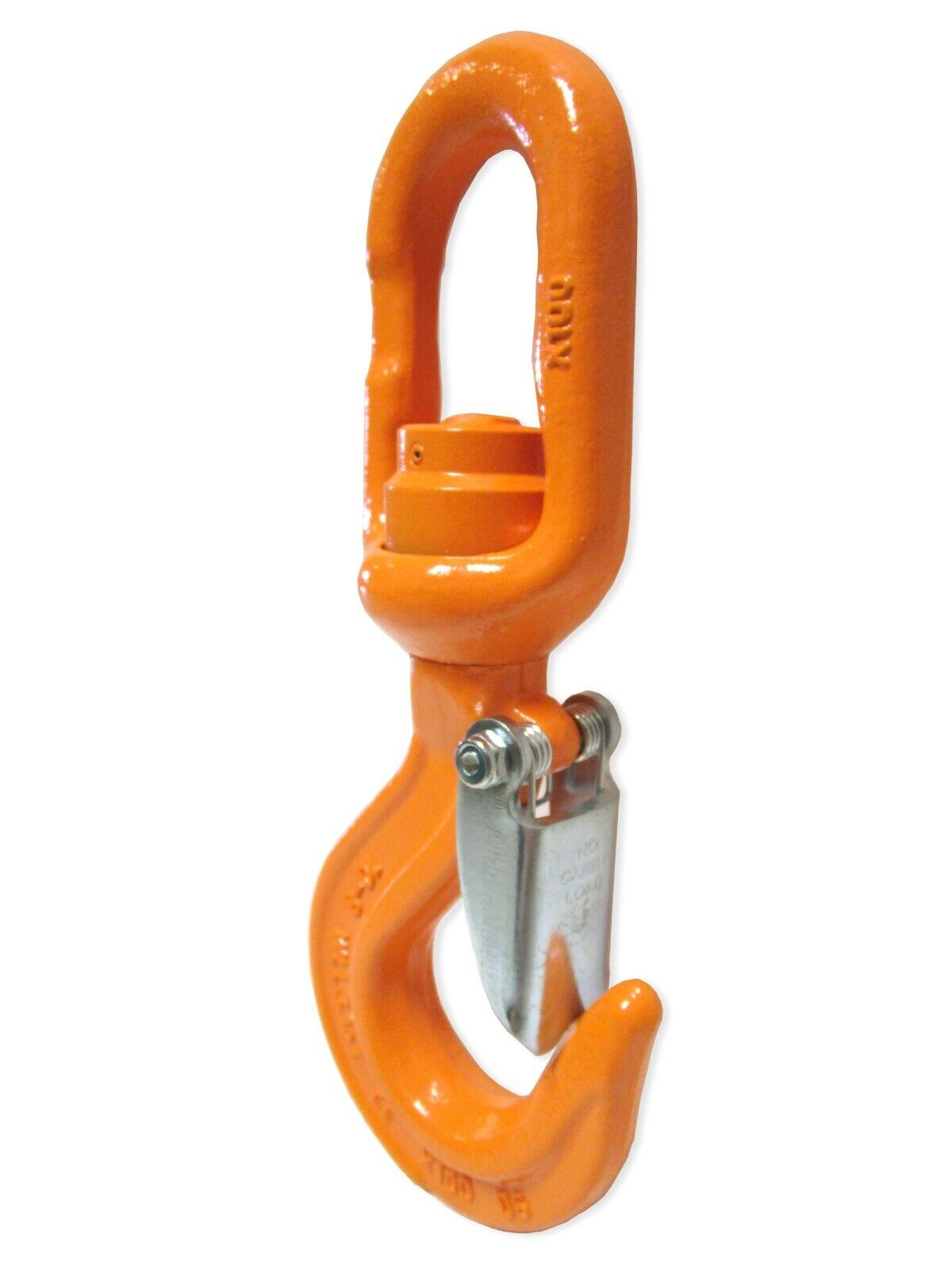3 Ton Swivel Ball Bearing Hoist Hook with Latch Load Rotation Device Crane Lift