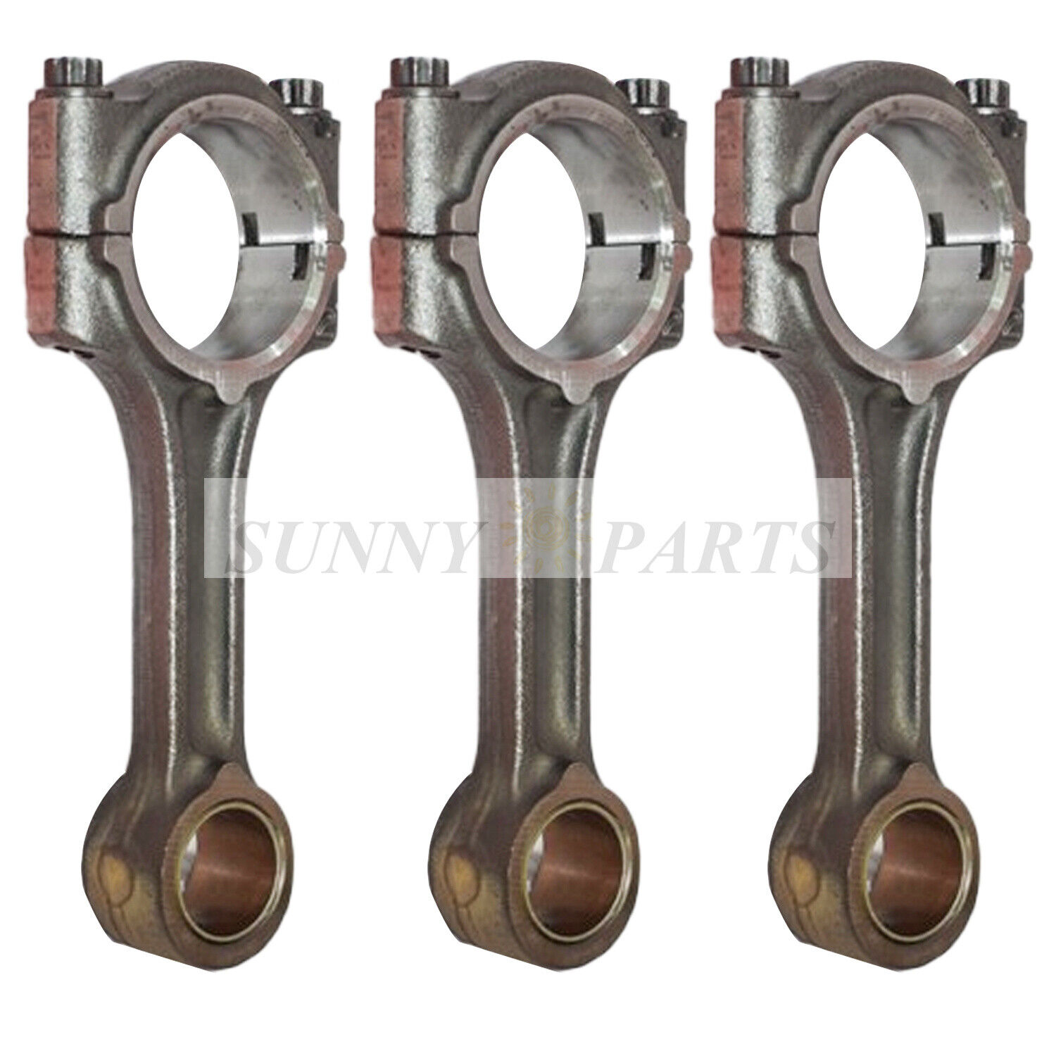 3 x Connecting Rods 1G687-22010 1G68722010 fits for Kubota D902 Engine