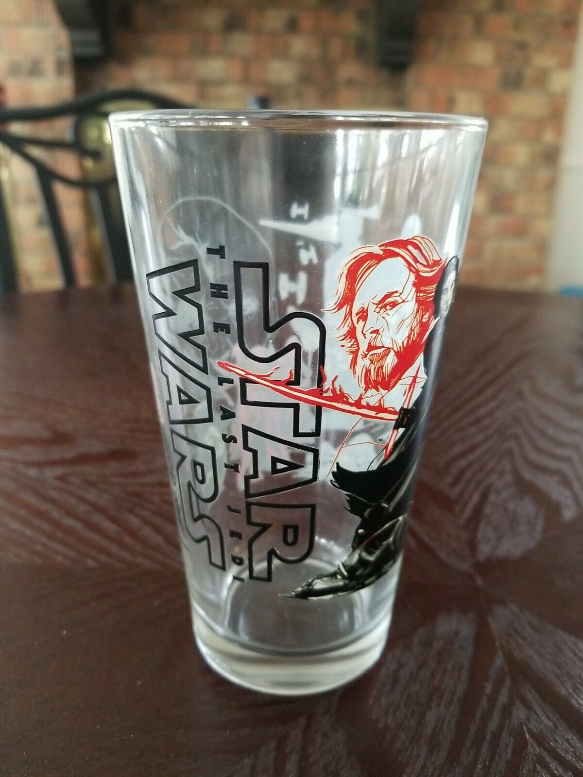 Alamo Drafthouse Mondo Pint Glass - Star Wars: The Last Jedi - Dark Side Variant