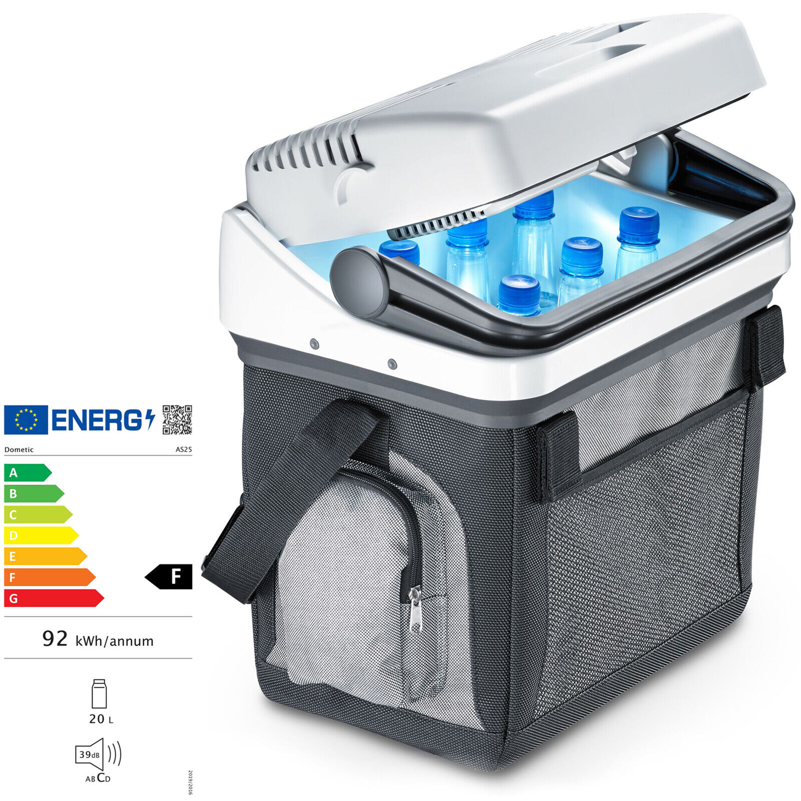 Cooling Box Dometic AS25 BordBar 12V 230V AC/DC Thermoelectric 20L Outdoor Trays