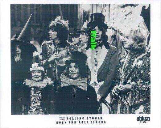 Press Photo: THE ROLLING STONES 8x10 B&W