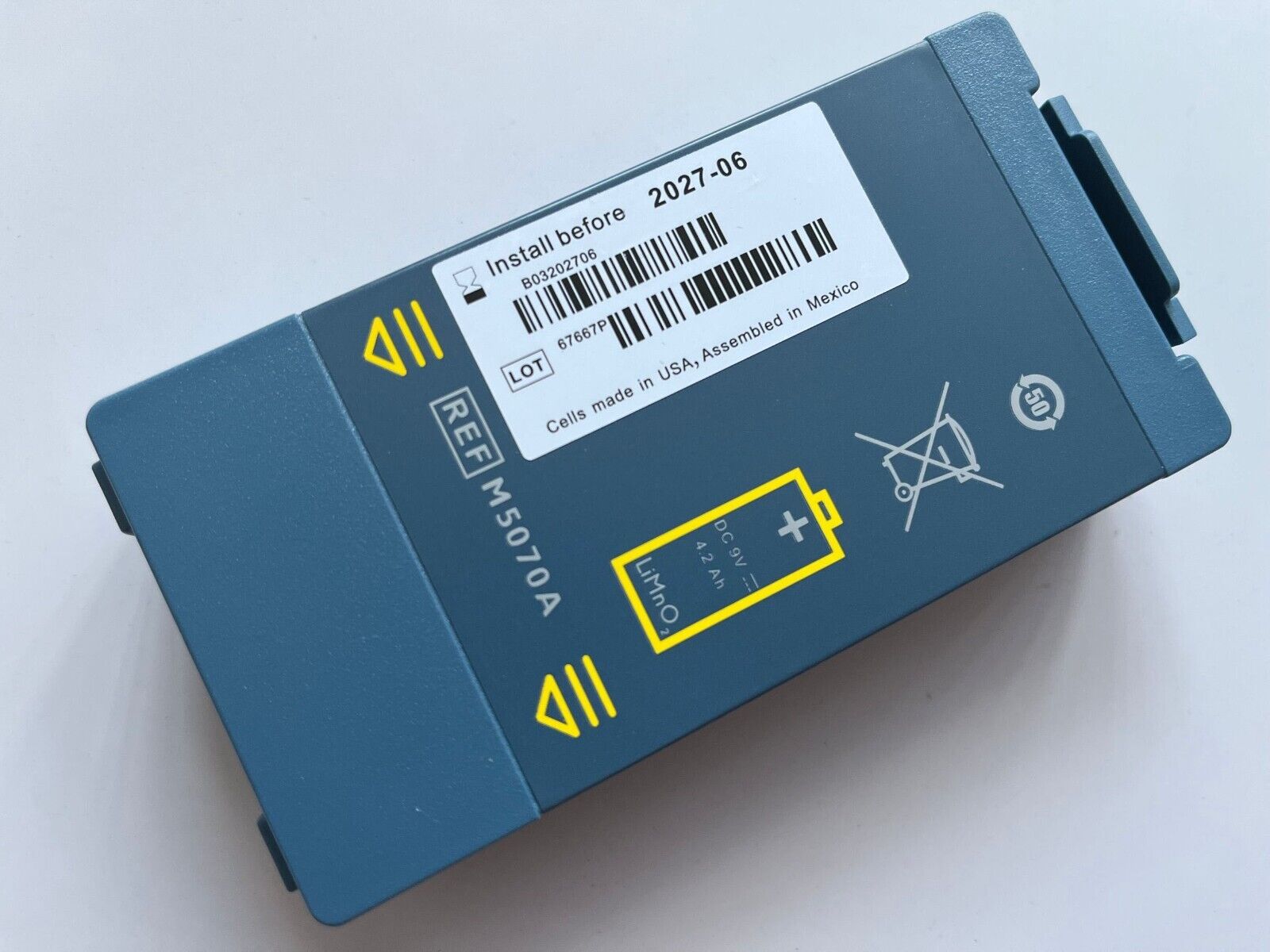 New M5070A M5067A M5068A Battery for Philips HeartStart AED FRX/Home/OnSite
