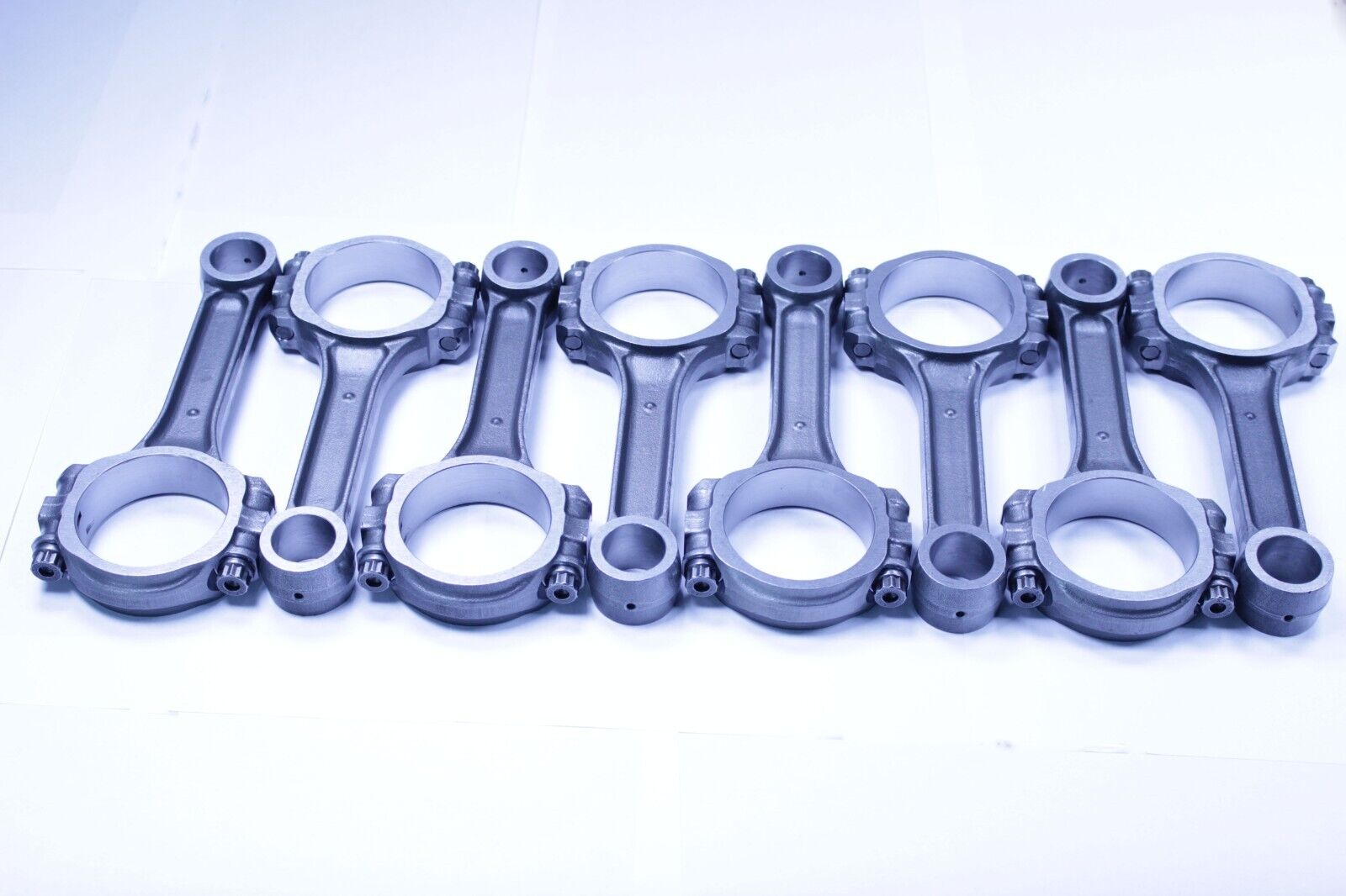 5140 I-Beam Connecting Rods 5.7'' For Small Block Chevy SBC Chevy 350 Press Pin