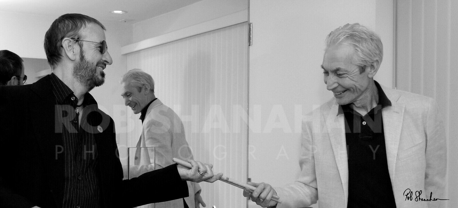 Rob Shanahan Ringo Starr Charlie Watts 